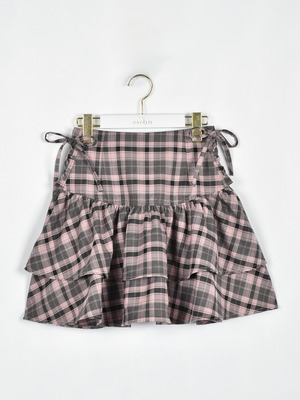 編み上げダブルスカート