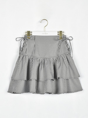 編み上げダブルスカート