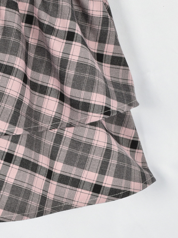 編み上げダブルスカート 詳細画像 ギンガム 16