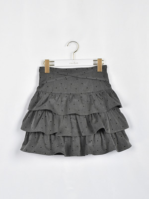 クロスティアードスカート