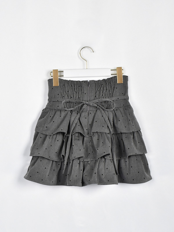 クロスティアードスカート 詳細画像 ドット 16