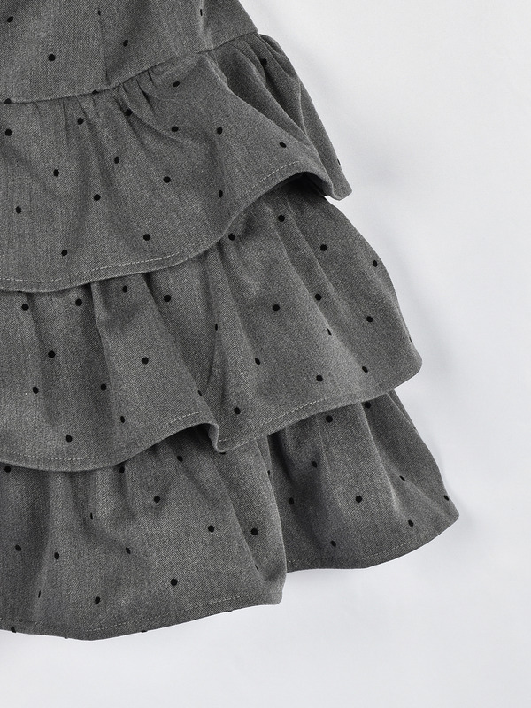 クロスティアードスカート 詳細画像 ドット 16