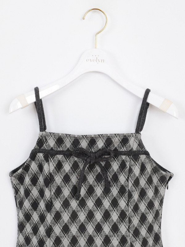 チェックセットワンピース 詳細画像 ベージュ 16