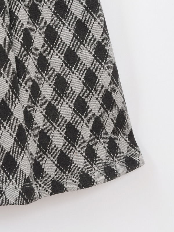 チェックセットワンピース 詳細画像 ベージュ 16