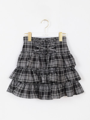 編み上げティアードスカート