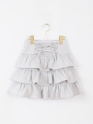 編み上げティアードスカート