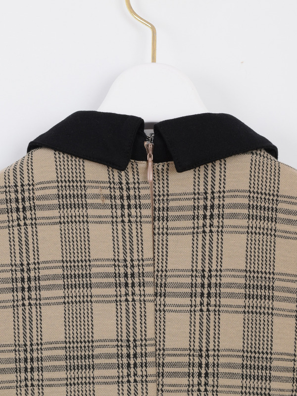 ローフィットバイカラーワンピース 詳細画像 ブラック 16