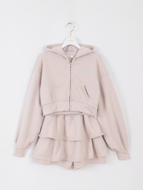 ロゴビジュースウェットセット 詳細画像 ピンク 1