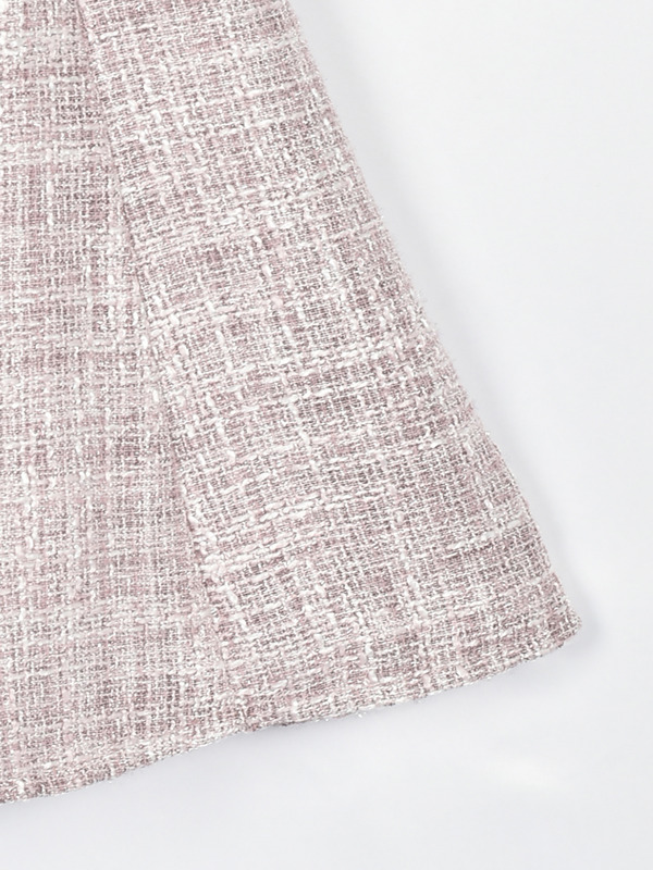 ツイードレースワンピース 詳細画像 イエロー 16