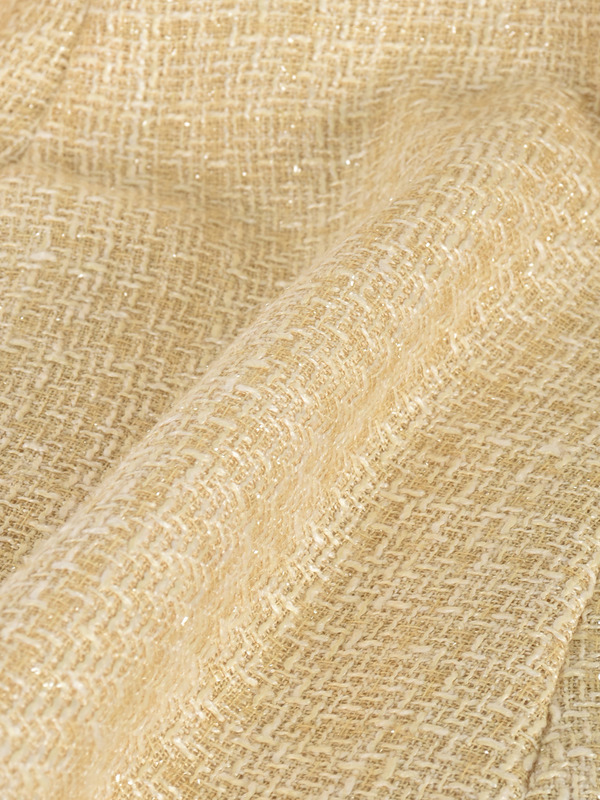 ツイードレースワンピース 詳細画像 イエロー 16