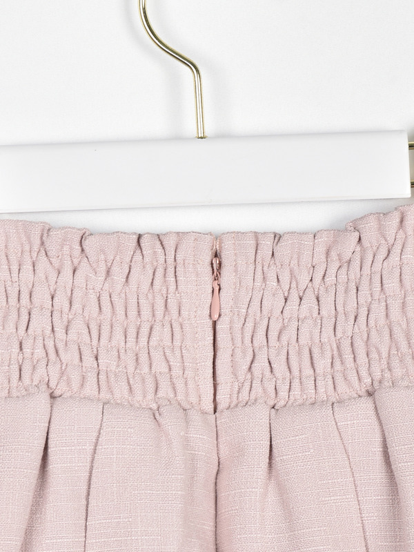 サイドレースアッププリーツスカート 詳細画像 ブラック 16