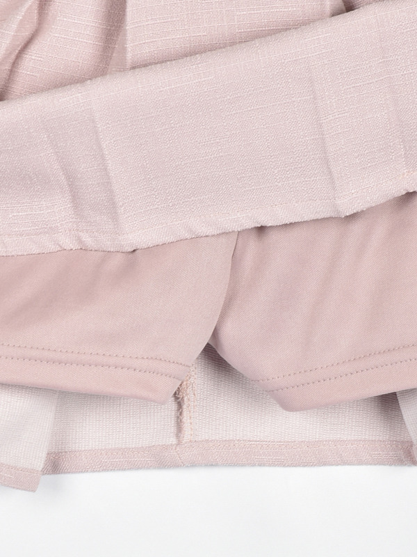 サイドレースアッププリーツスカート 詳細画像 ブラック 16