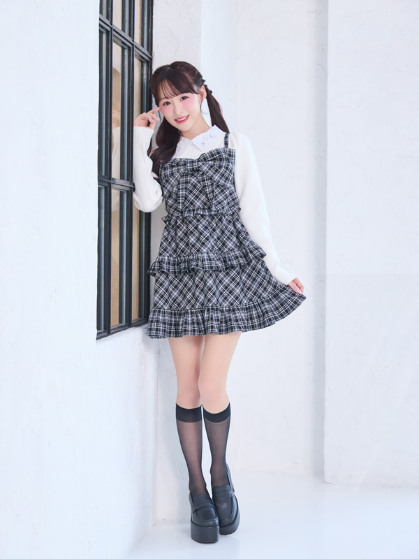 ビッグリボンティアードキャミワンピース 詳細画像 チェック 16