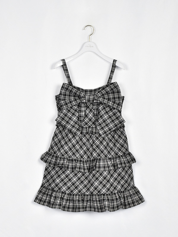 ビッグリボンティアードキャミワンピース 詳細画像 チェック 16