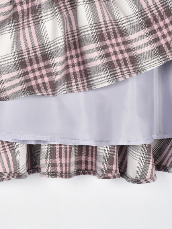 バックリボンスカート 詳細画像 チェック 16