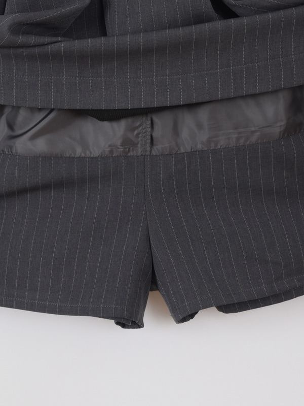 ネクタイ付きタックプリーツワンピース 詳細画像 ピンクブラウン 16