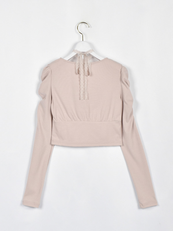 レースクロスリブトップス 詳細画像 アイスグレイ 16