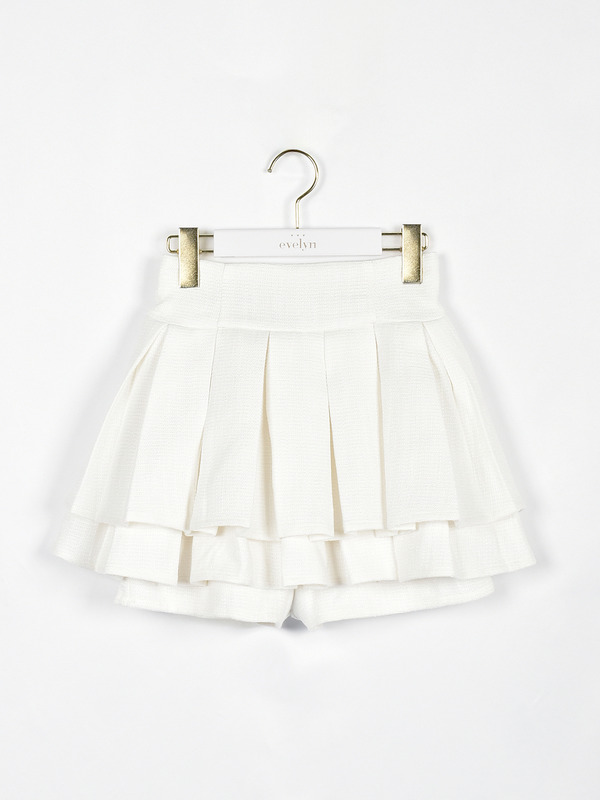 ダブルタックスカート 詳細画像 オフホワイト 1