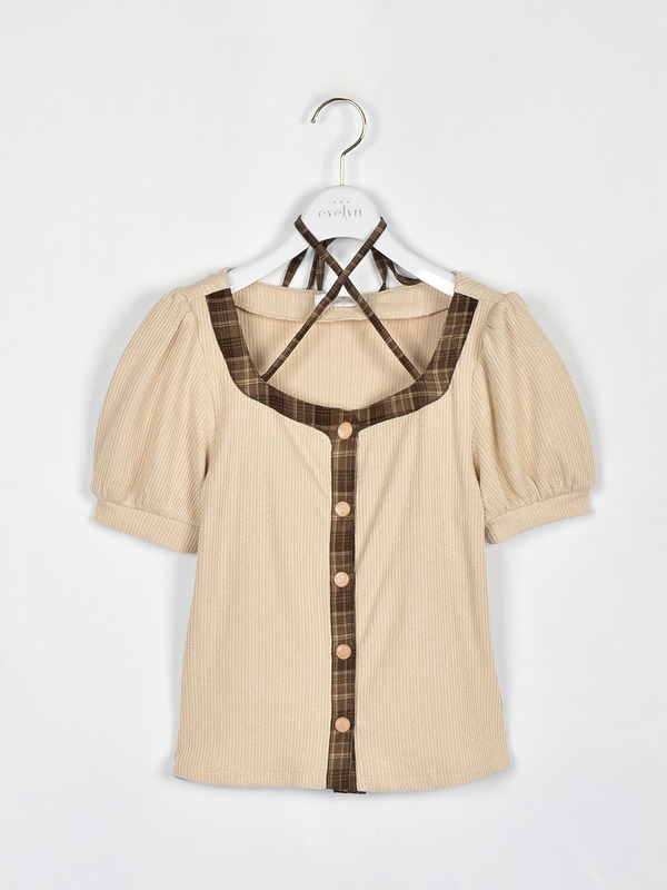 リブチェックセットアップ 詳細画像 ネイビー 16