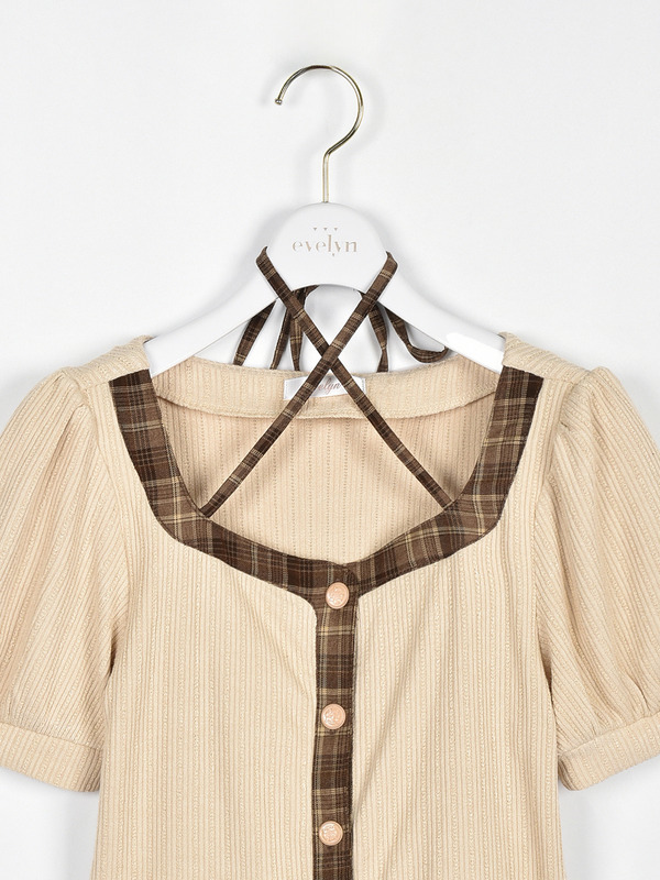 リブチェックセットアップ 詳細画像 ネイビー 16