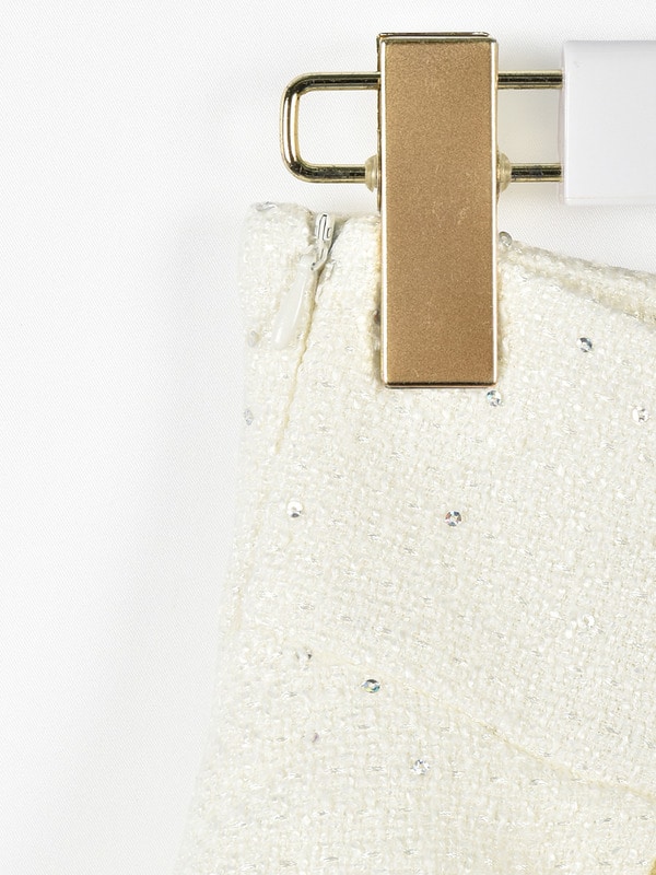 編み上げタックスカート 詳細画像 ブラック 16