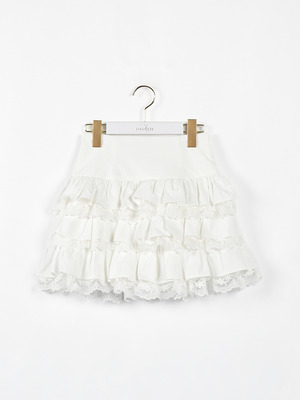 ティアードレーススカート