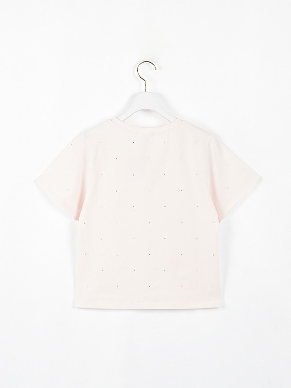 ハート透かしロゴTシャツ 詳細画像 イエロー 16