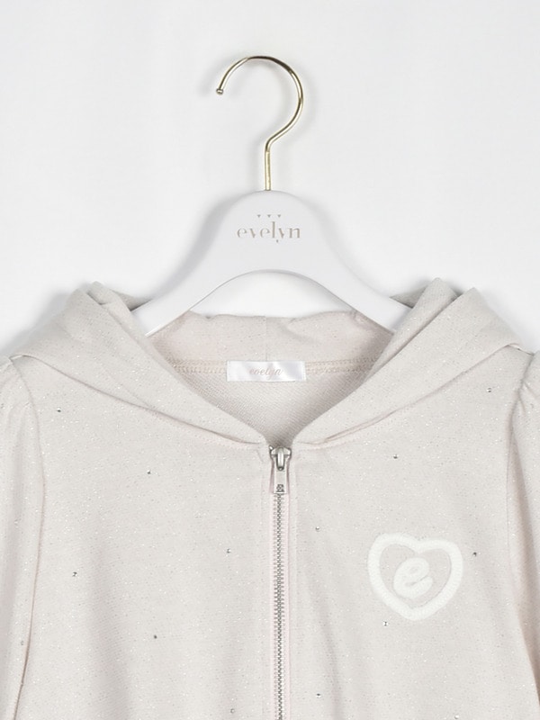 ビジュー半袖セットアップ 詳細画像 アイスブルー 16