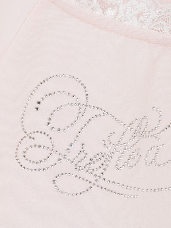 ラインストーンショートTシャツ 詳細画像 ブラック 16