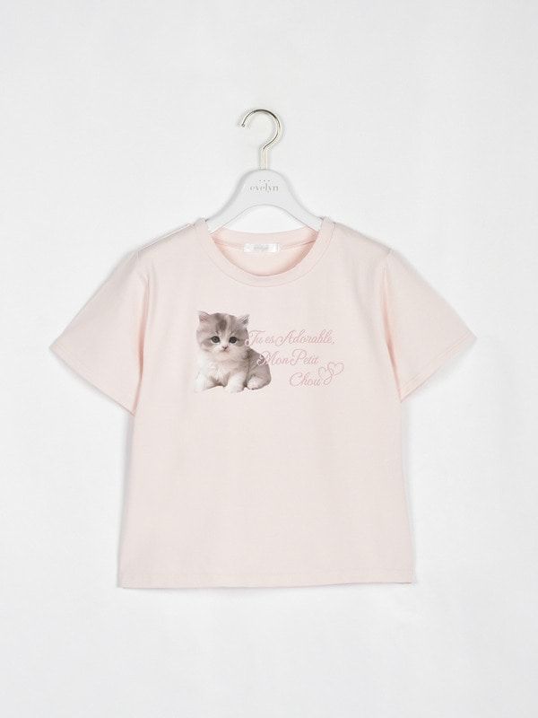 オリジナルねこTシャツ 詳細画像 ピンク 1
