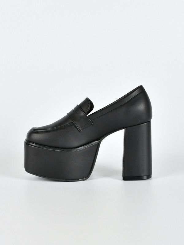 オリジナル厚底ローファー 詳細画像 ブラック 16