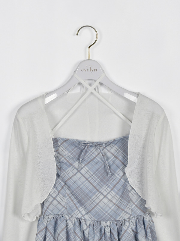 ティアードチェックセットアップ 詳細画像 ブラック 16