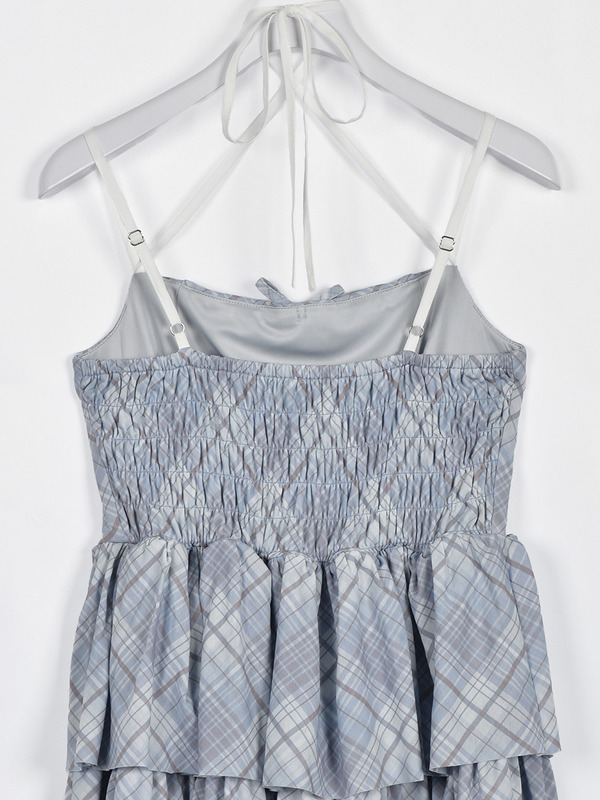 ティアードチェックセットアップ 詳細画像 ブラック 16