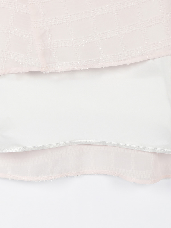 ラメギャザーロングワンピース 詳細画像 アイスブルー 16