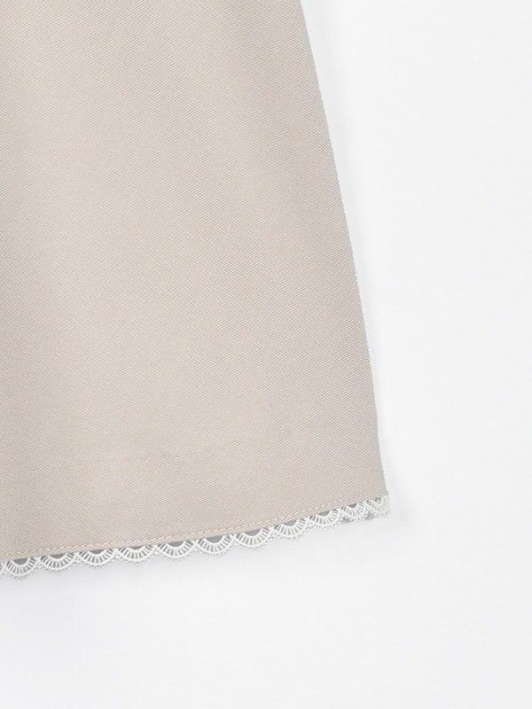 ビッグリボンフレアミニワンピース 詳細画像 チャコール 16