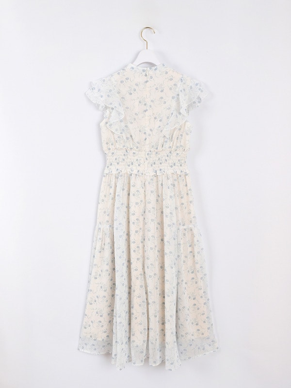 オリジナルフラワーフリルワンピース 詳細画像 イエロー 16