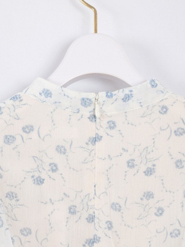 オリジナルフラワーフリルワンピース 詳細画像 イエロー 16