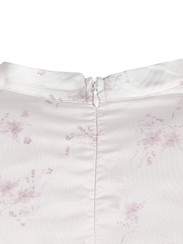 Original Flower Ribbon Flare Onepiece 詳細画像 アイスグレイ 16