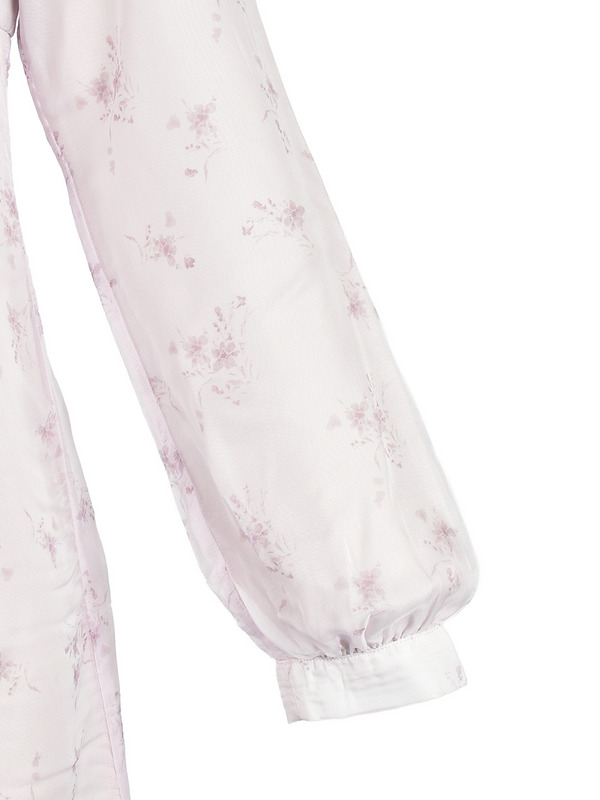 Original Flower Ribbon Flare Onepiece 詳細画像 アイスグレイ 16