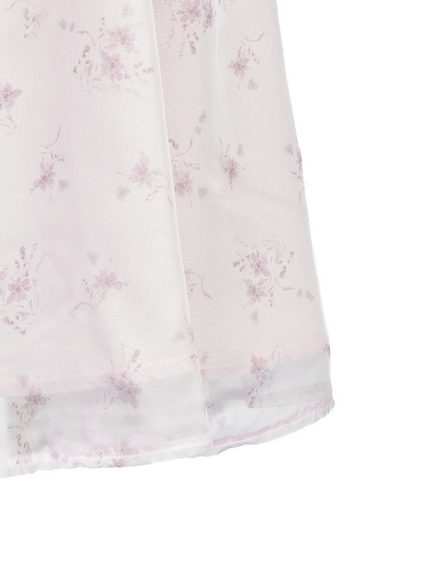 Original Flower Ribbon Flare Onepiece 詳細画像 アイスグレイ 16