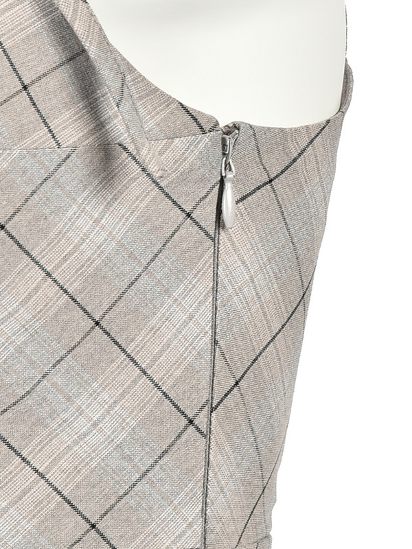 Check Mermaid Onepiece *Ribbon Bolero	 詳細画像 チャコール 16