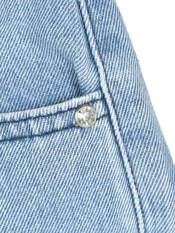 Hem Flare Fit Denim Pants 詳細画像 サックス 16