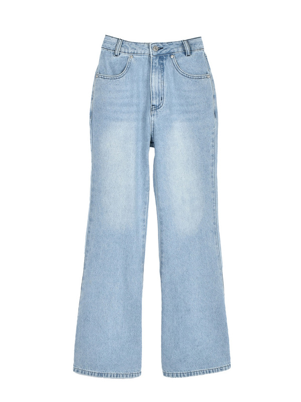 Hem Flare Fit Denim Pants 詳細画像 サックス 16