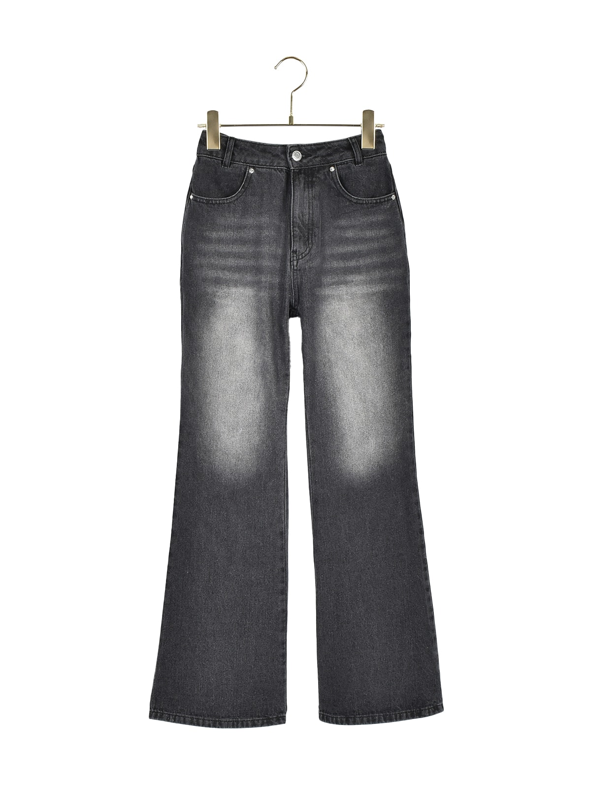 Hem Flare Fit Denim Pants｜evelyn（エブリン）公式通販サイト