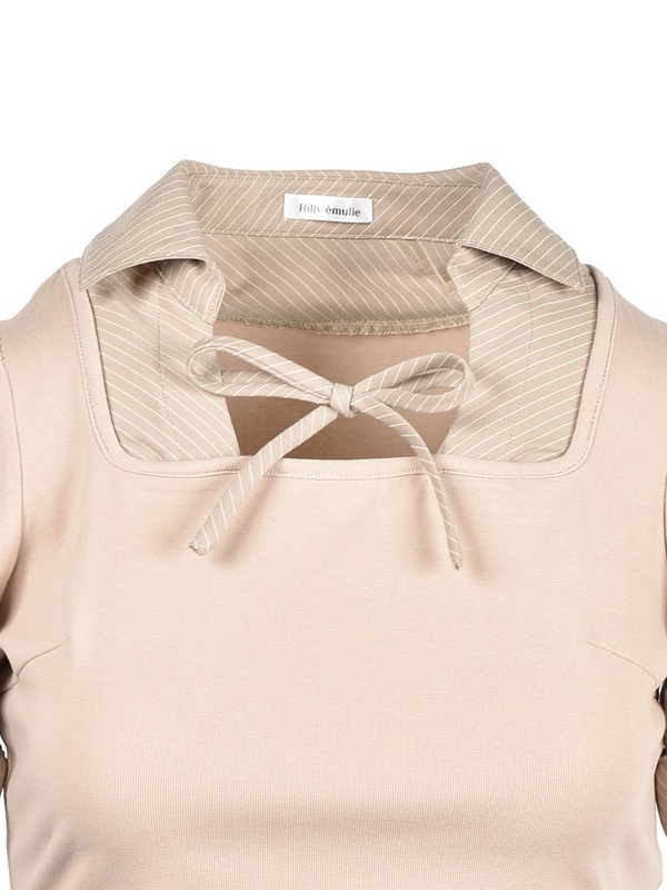 Shirt Docking Cropped TP 詳細画像 ブラック 16