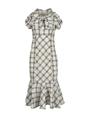 Frill Gather Mermaid Onepiece