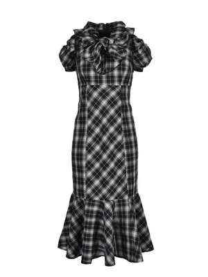 Frill Gather Mermaid Onepiece