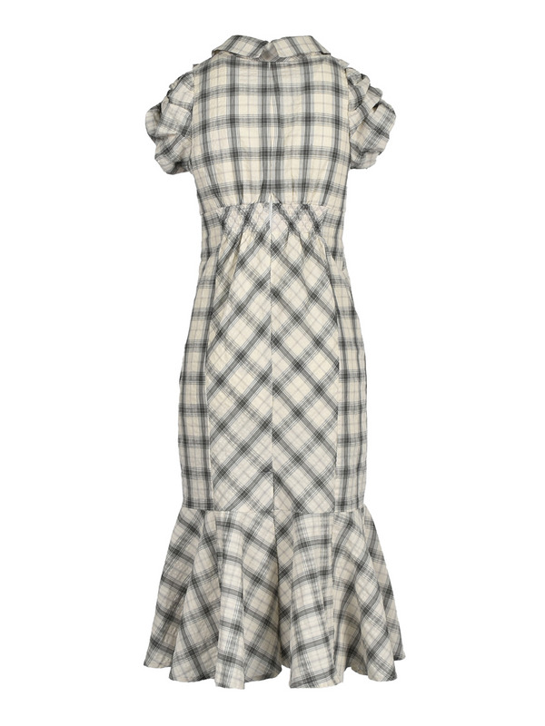 Frill Gather Mermaid Onepiece 詳細画像 ブラック 16