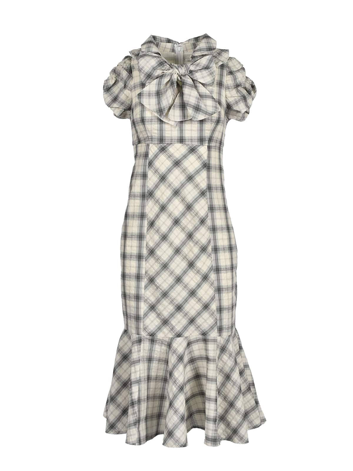 ワンピース evelyn Frill Gather Mermaid Onepiece Frill Gather Mermaid Onepiece｜evelyn（エブリン）公式通販サイト