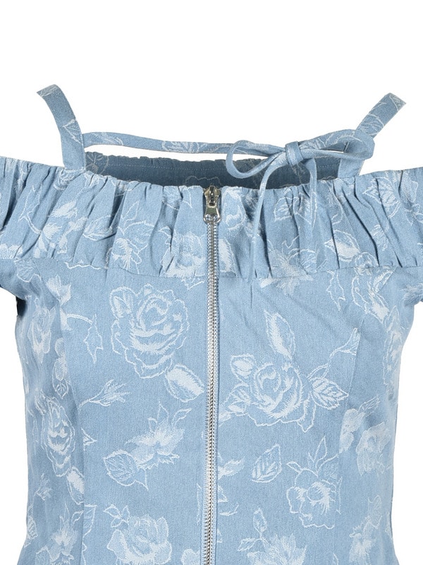 Off Shoulder Fit Frill Set 詳細画像 オフホワイト 16